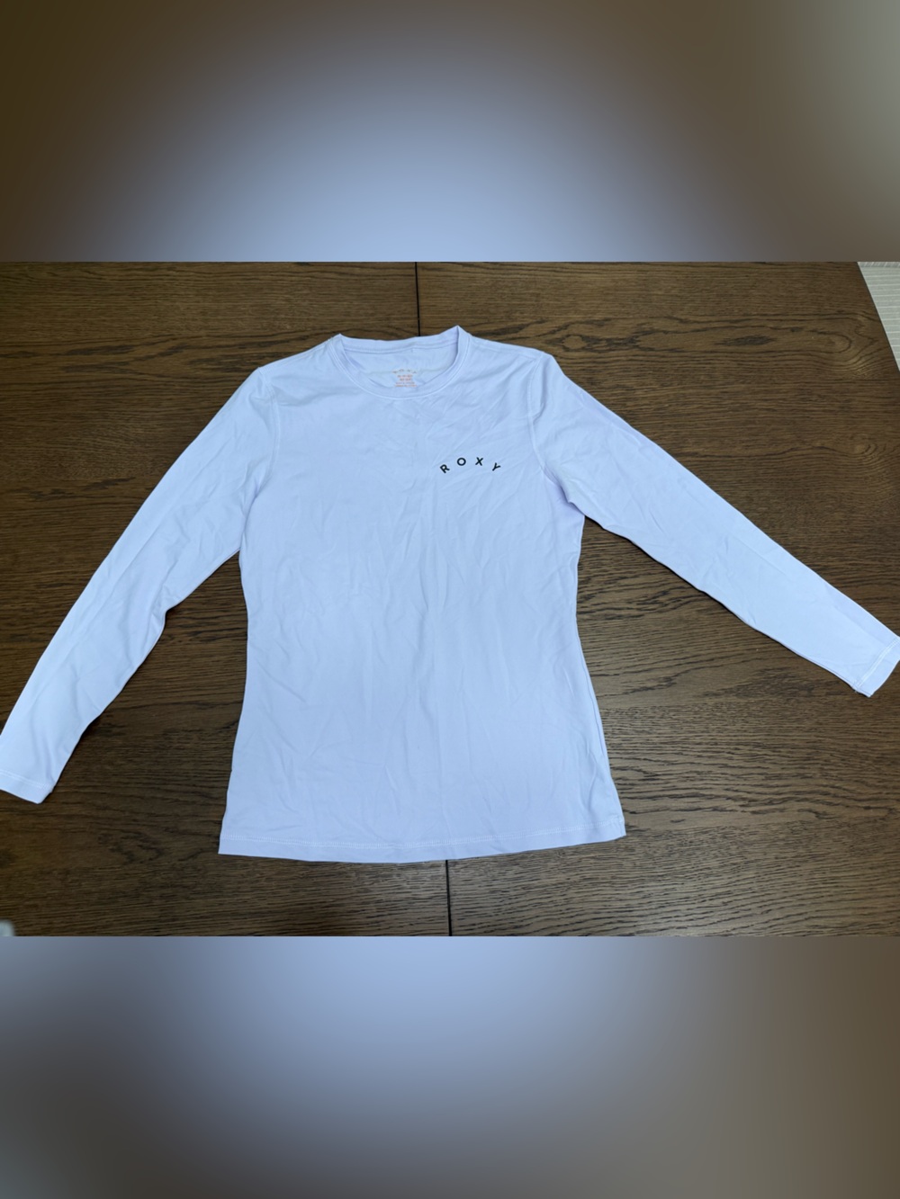 NWOT Roxy White Long-Sleeve Swim Shirt Sun Protection